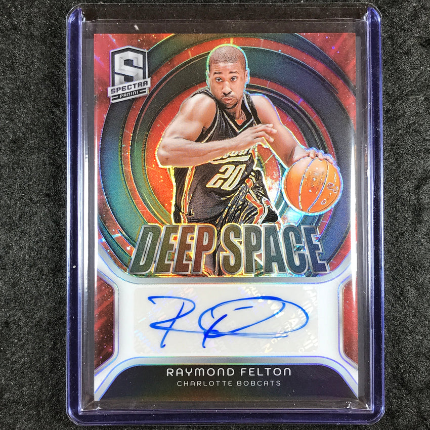 2023-24 Spectra RAYMOND FELTON Deep Space Signatures Auto Base 53/99