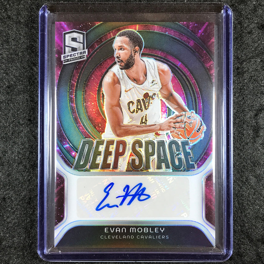 2023-24 Spectra EVAN MOBLEY Deep Space Signatures Auto Base 5/75