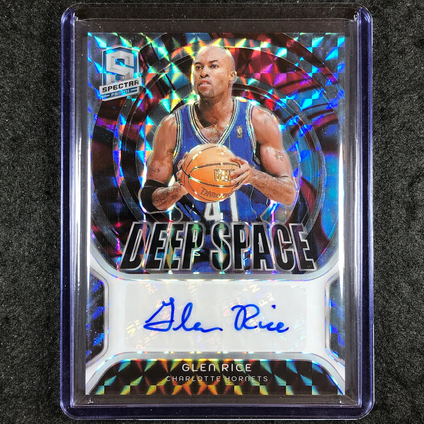 2023-24 Spectra GLEN RICE Deep Space Signatures Auto Interstellar 1/75