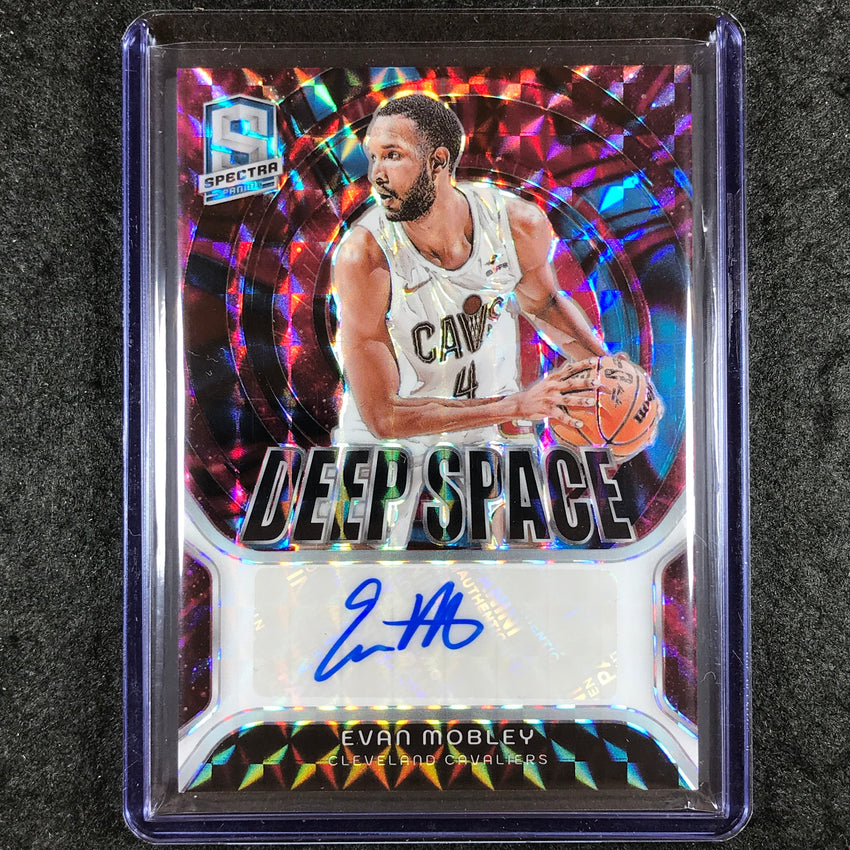 2023-24 Spectra EVAN MOBLEY Deep Space Signatures Auto Interstellar  27/49