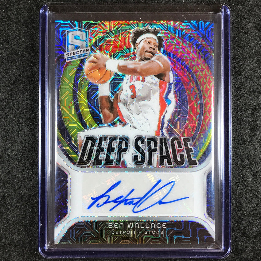 2023-24 Spectra BEN WALLACE Deep Space Signatures Auto Meta 14/25