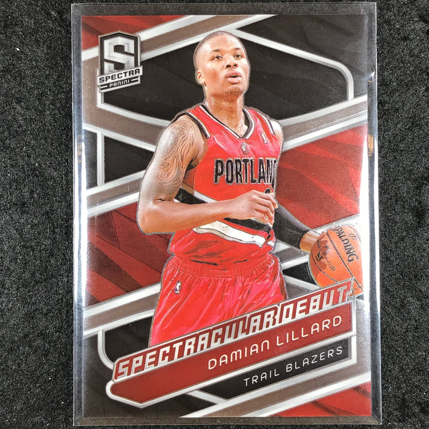 2023-24 Spectra DAMIAN LILLARD Base Spectacular Debut #176