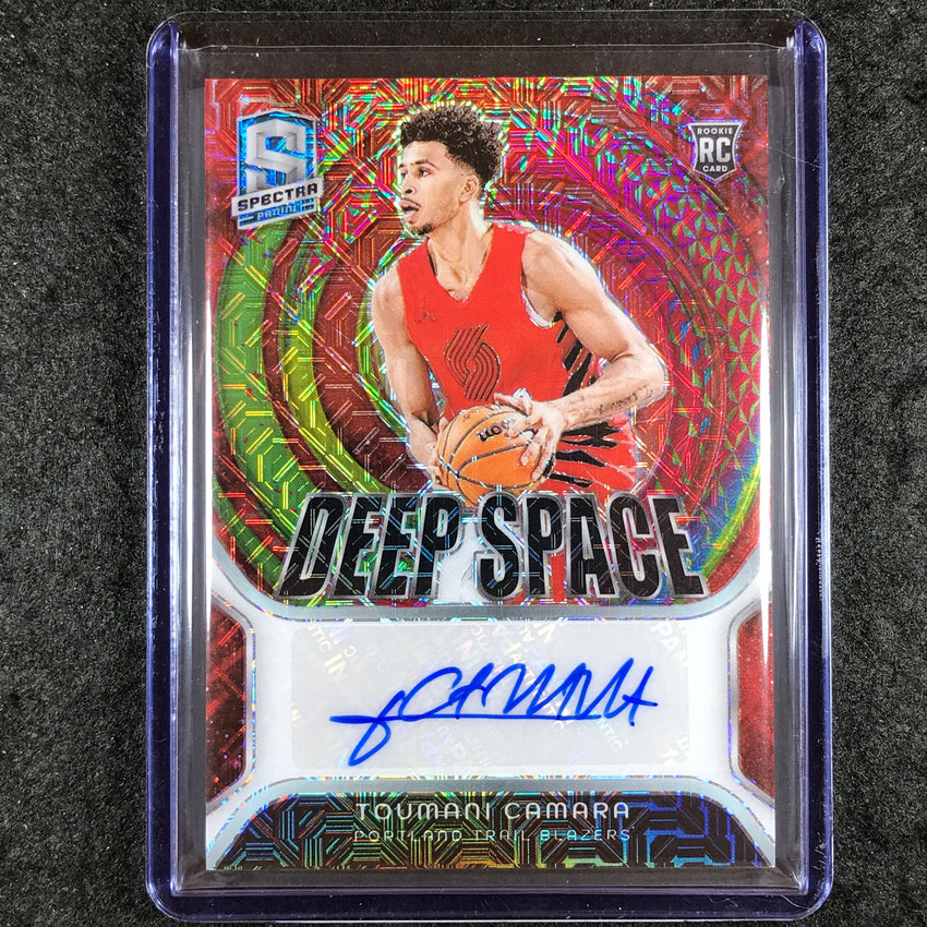 2023-24 Spectra TOUMANI CAMARA Deep Space Signatures Rookie Auto Meta 17/25