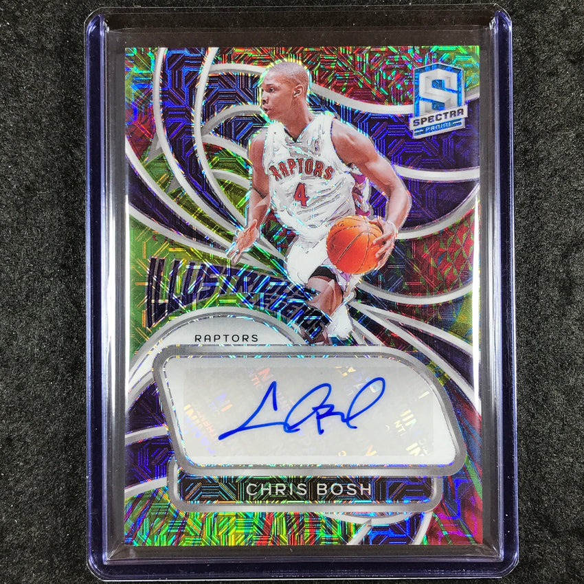 2023-24 Spectra CHRIS BOSH Illustrious Legends Auto Meta 12/25