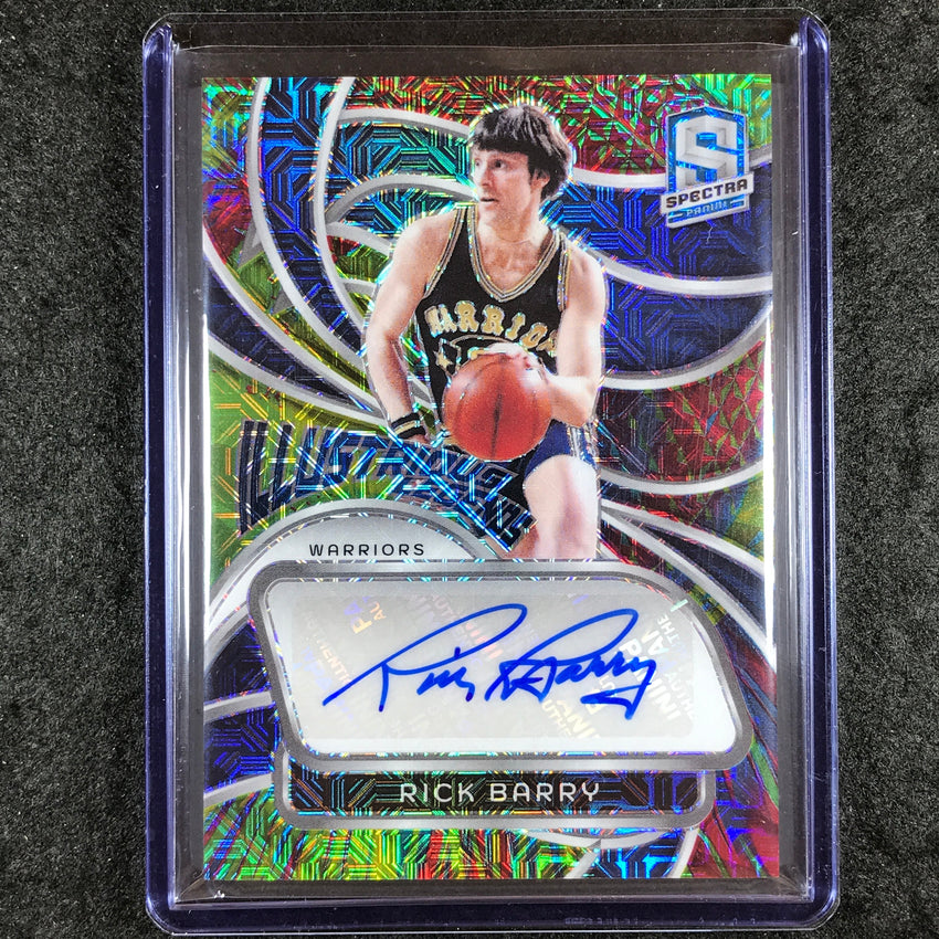 2023-24 Spectra RICK BARRY Illustrious Legends Auto Meta 5/25