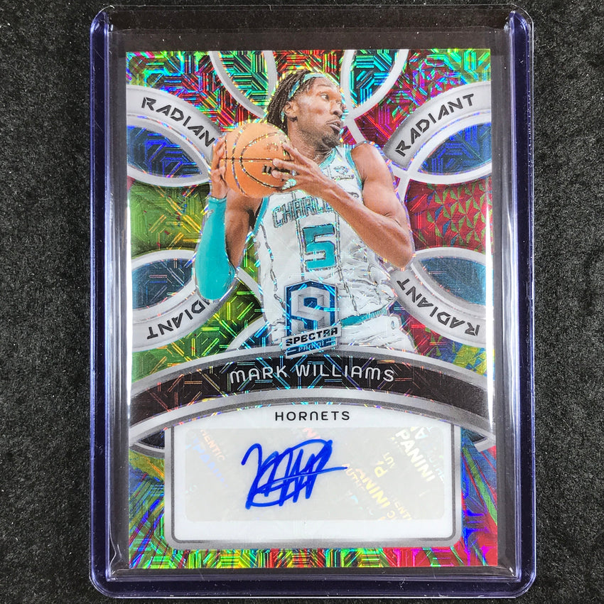 2023-24 Spectra MARK WILLIAMS Radiant Signatures Auto Meta 13/25