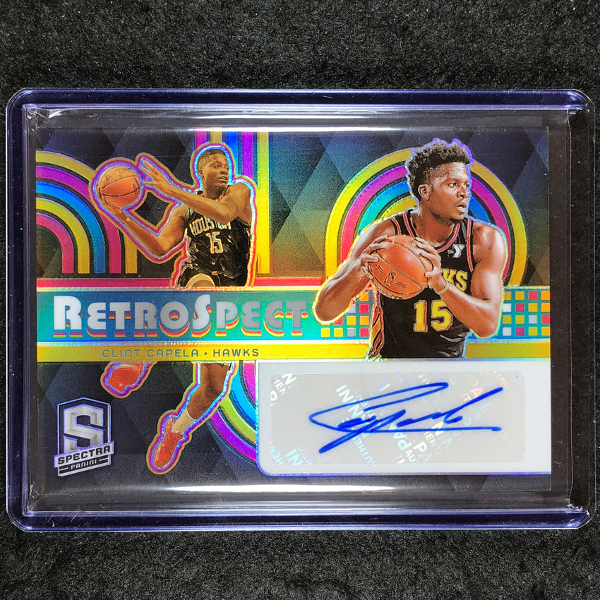 2023-24 Spectra CLINT CAPELA RetroSpect Auto Base 53/99