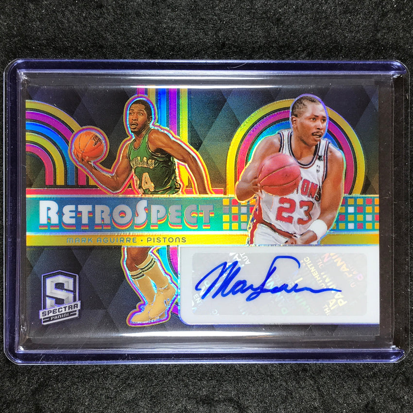 2023-24 Spectra MARK AGUIRRE RetroSpect Auto Base 70/99