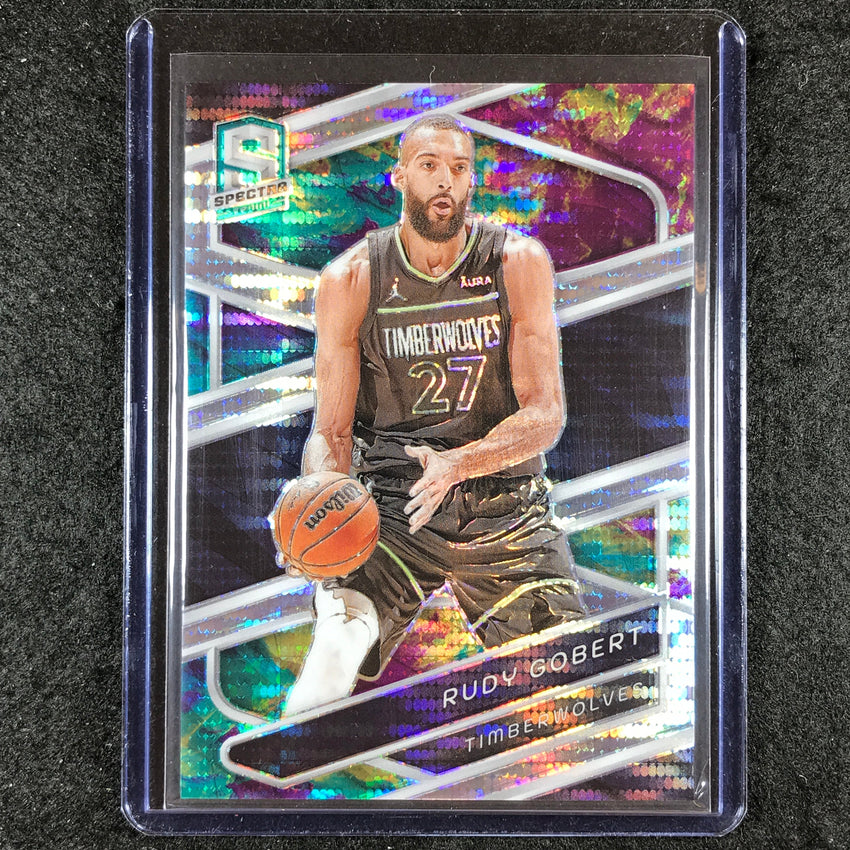 2023-24 Spectra RUDY GOBERT Base Celestial 26/125 #37