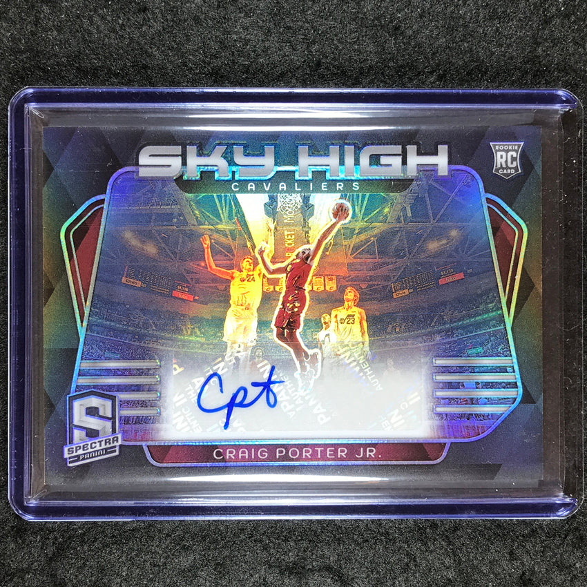2023-24 Spectra CRAIG PORTER JR. Sky High Signatures Rookie Auto Base 94/99