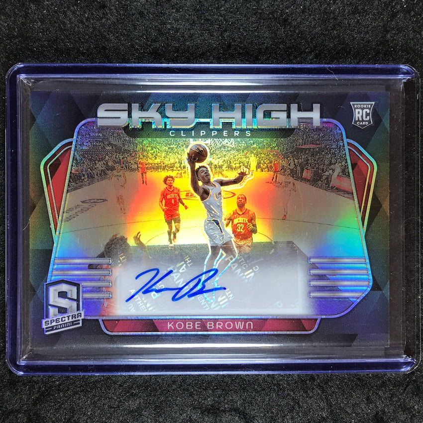 2023-24 Spectra KOBE BROWN Sky High Signatures Rookie Auto Base 96/99