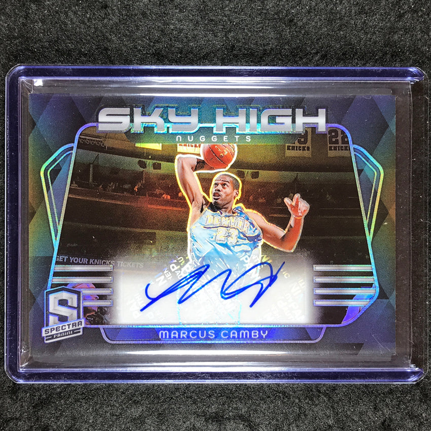 2023-24 Spectra MARCUS CAMBY Sky High Signatures Auto Base 2/75