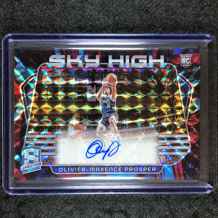 2023-24 Spectra OLIVIER-MAXENCE PROSPER Sky High Rookie Auto Interstellar 22/75
