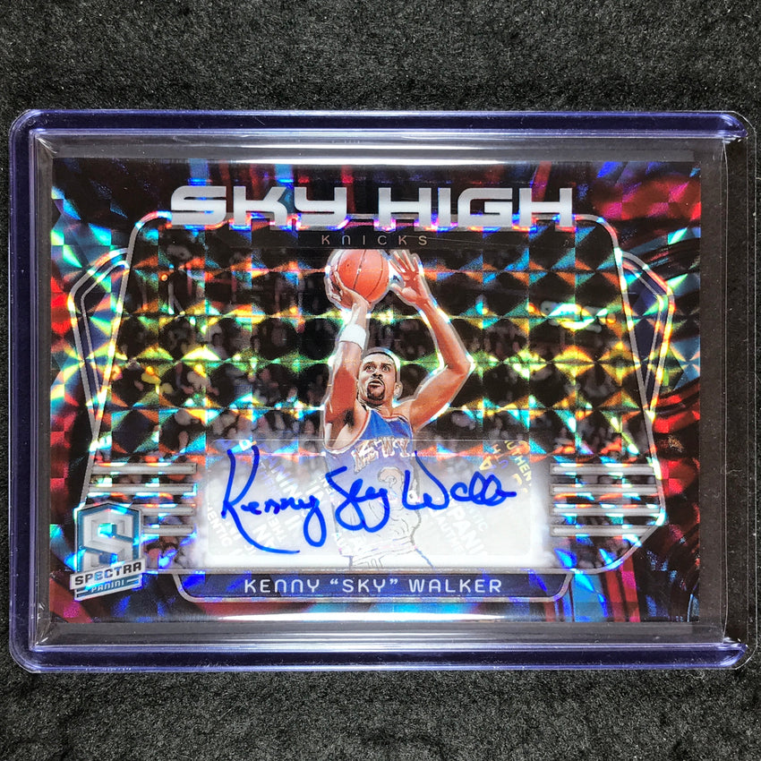 2023-24 Spectra KENNY "SKY" WALKER Sky High Signatures Auto Interstellar 64/75
