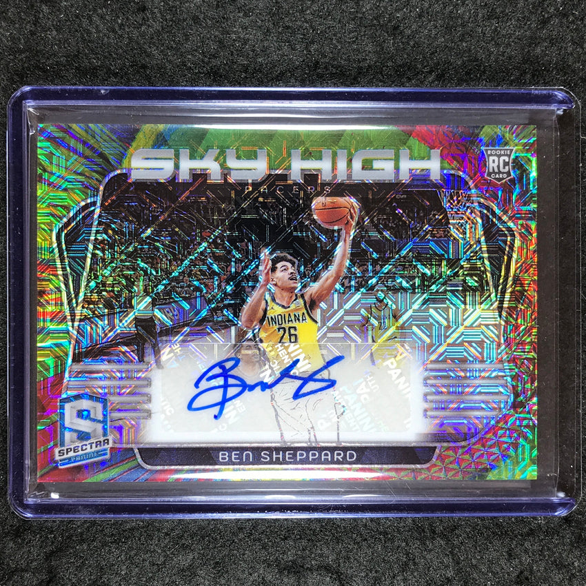 2023-24 Spectra BEN SHEPPARD Sky High Signatures Rookie Auto Meta 20/25