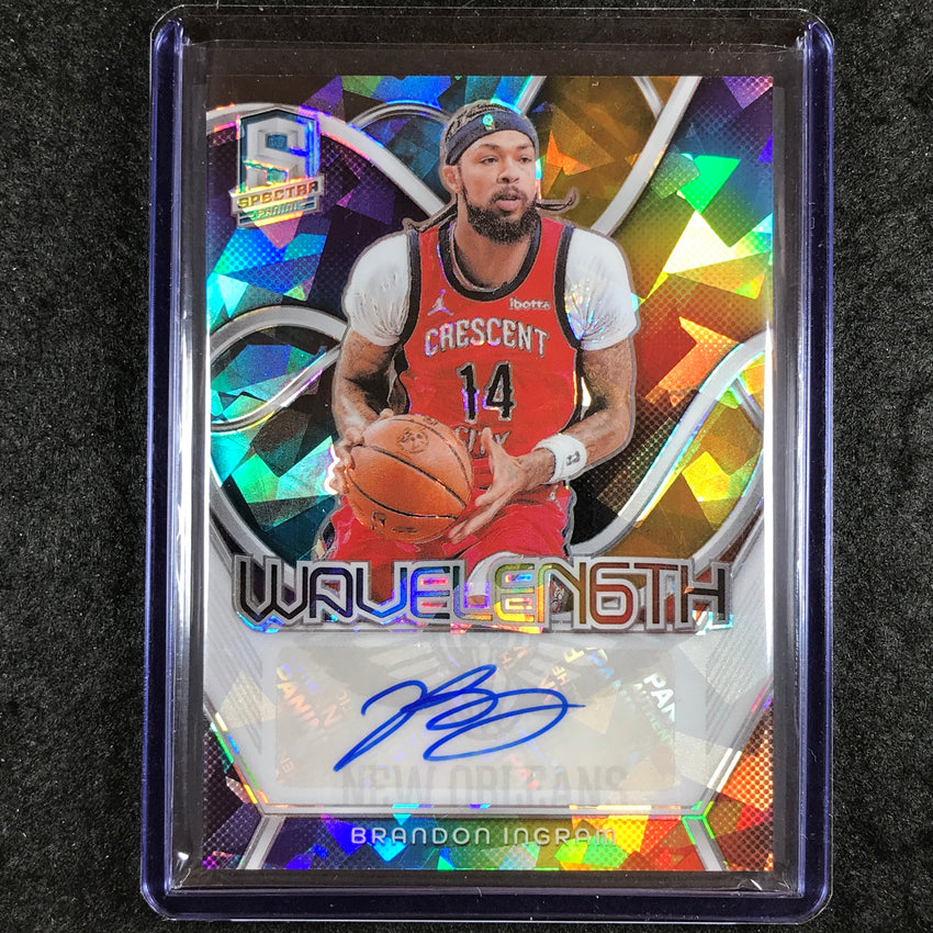 2023-24 Spectra BRANDON INGRAM Wavelength Auto Astral 19/35