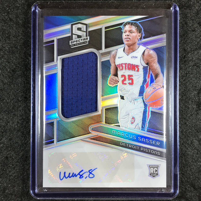 2023-24 Spectra MARCUS SASSER Rookie Jersey Auto Base 98/199 #206