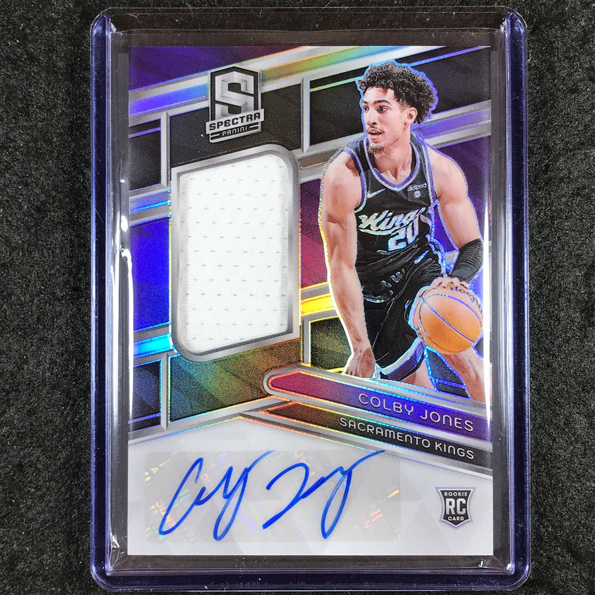 2023-24 Spectra COLBY JONES Rookie Jersey Auto Base 16/199 #211