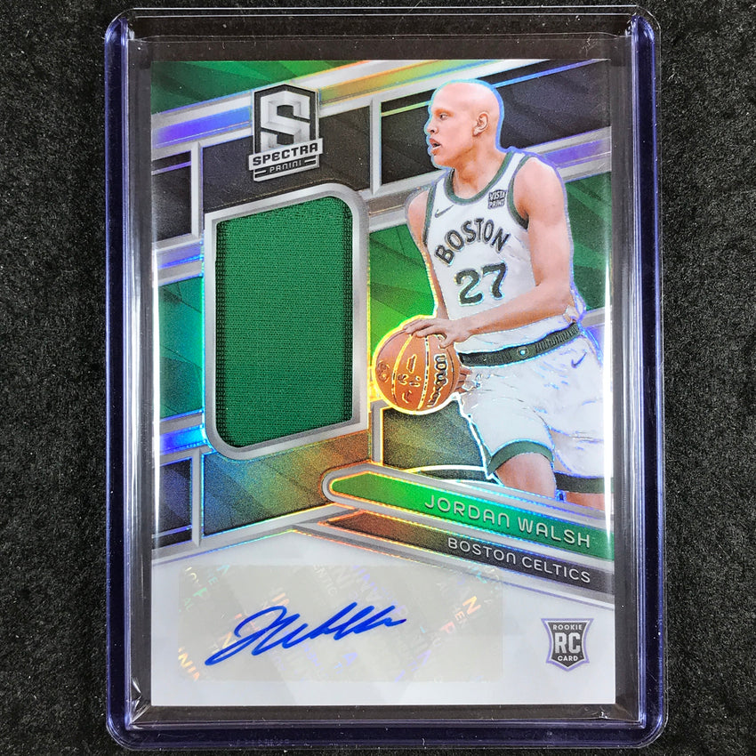 2023-24 Spectra JORDAN WALSH Rookie Jersey Auto Base 73/199 #214