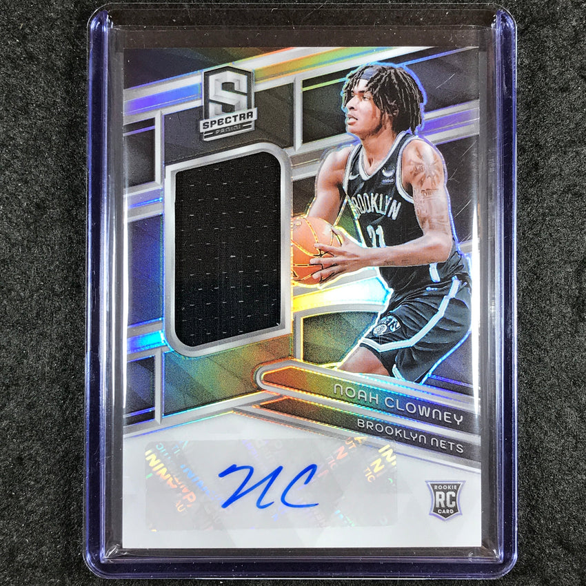 2023-24 Spectra NOAH CLOWNEY Rookie Jersey Auto Base 64/199 #218
