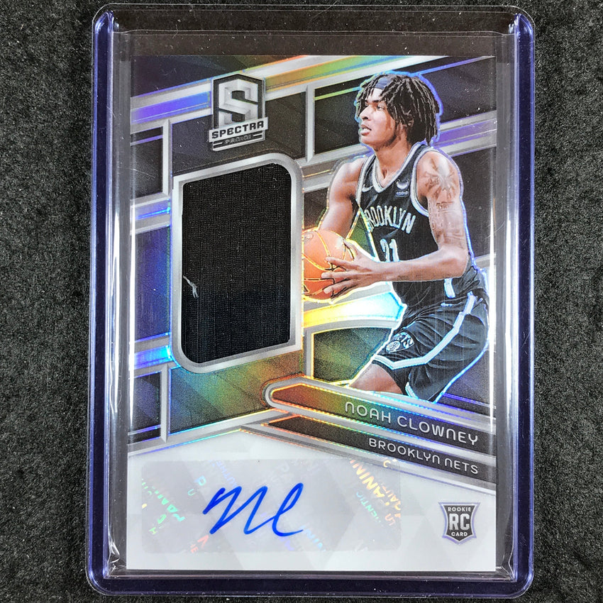 2023-24 Spectra NOAH CLOWNEY Rookie Jersey Auto Base 115/199 #218