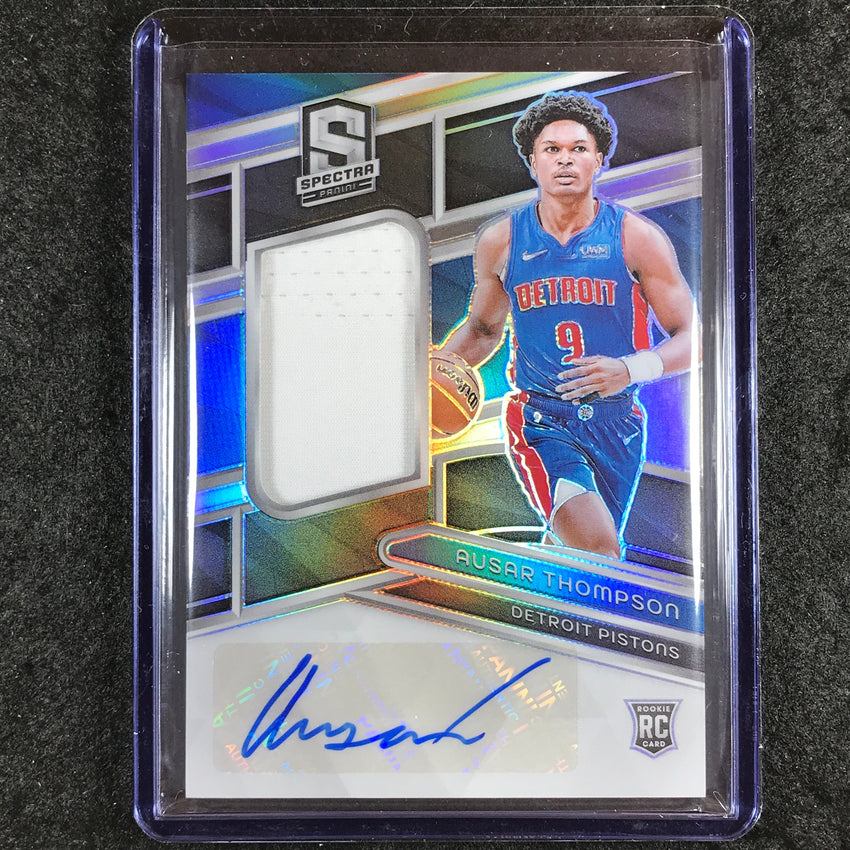 2023-24 Spectra AUSAR THOMPSON Rookie Jersey Auto Base 86/199 #226