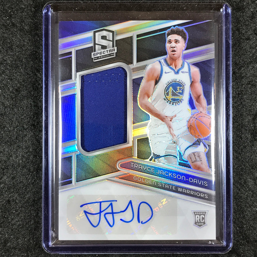 2023-24 Spectra TRAYCE JACKSON-DAVIS Rookie Jersey Auto Base 66/199 #233