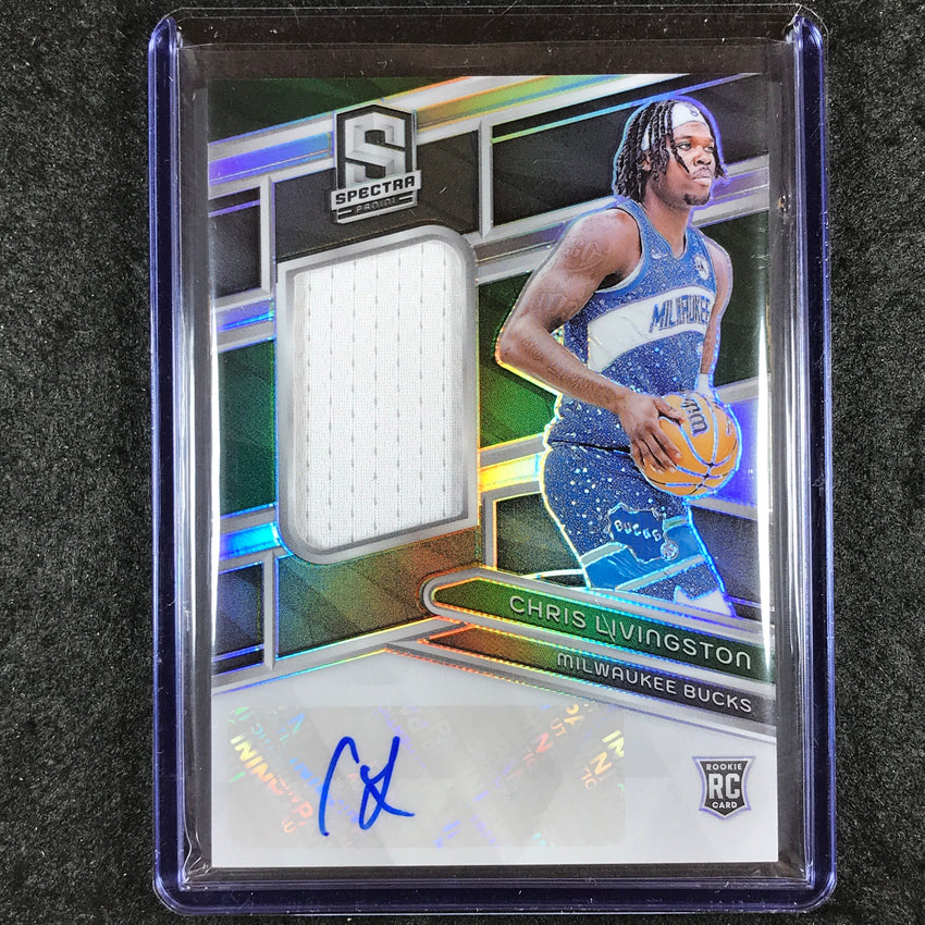 2023-24 Spectra CHRIS LIVINGSTON Rookie Jersey Auto Base 149/199 #238