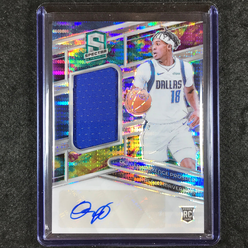 2023-24 Spectra OLIVIER-MAXENCE PROSPER Rookie Jersey Auto Celestial 50/99 #212