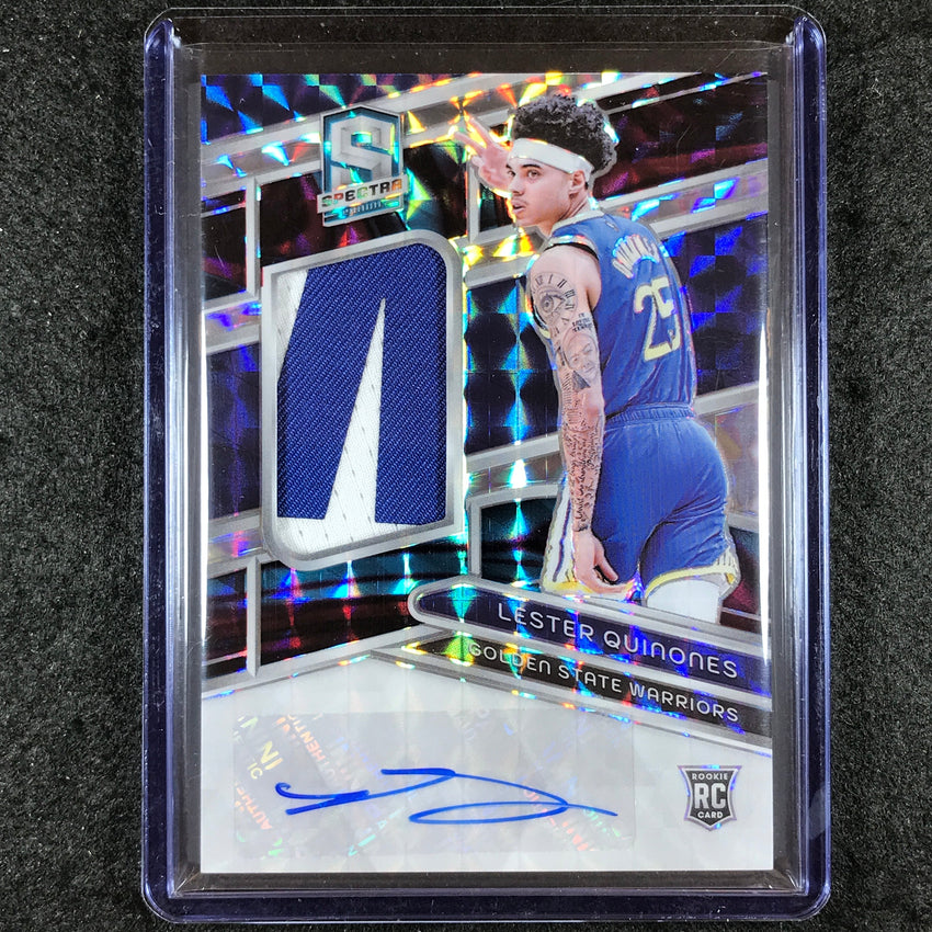 2023-24 Spectra LESTER QUINONES Rookie Patch Auto Interstellar 31/49 #232