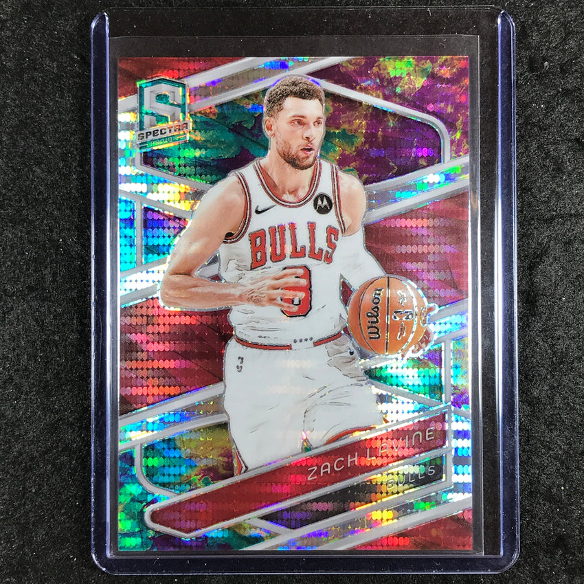 2023-24 Spectra ZACH LAVINE Base Celestial 4/125 #99