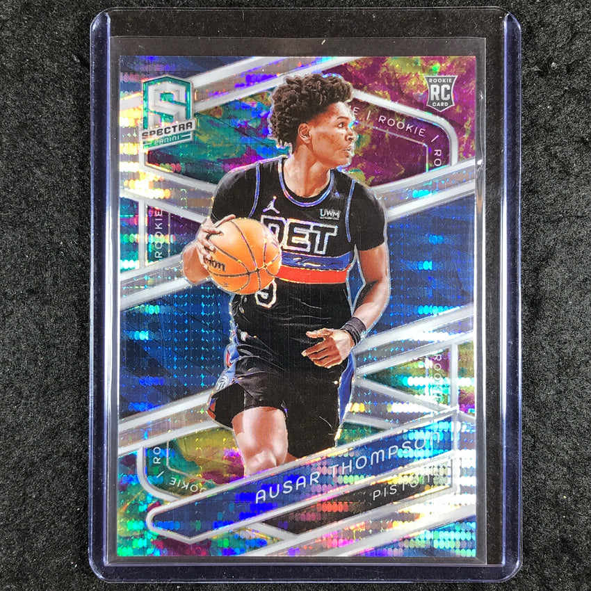 2023-24 Spectra AUSAR THOMPSON Rookie Base Celestial 125/125 #156