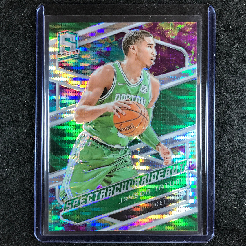 2023-24 Spectra JAYSON TATUM Spectacular Debut Celestial 69/125 #192