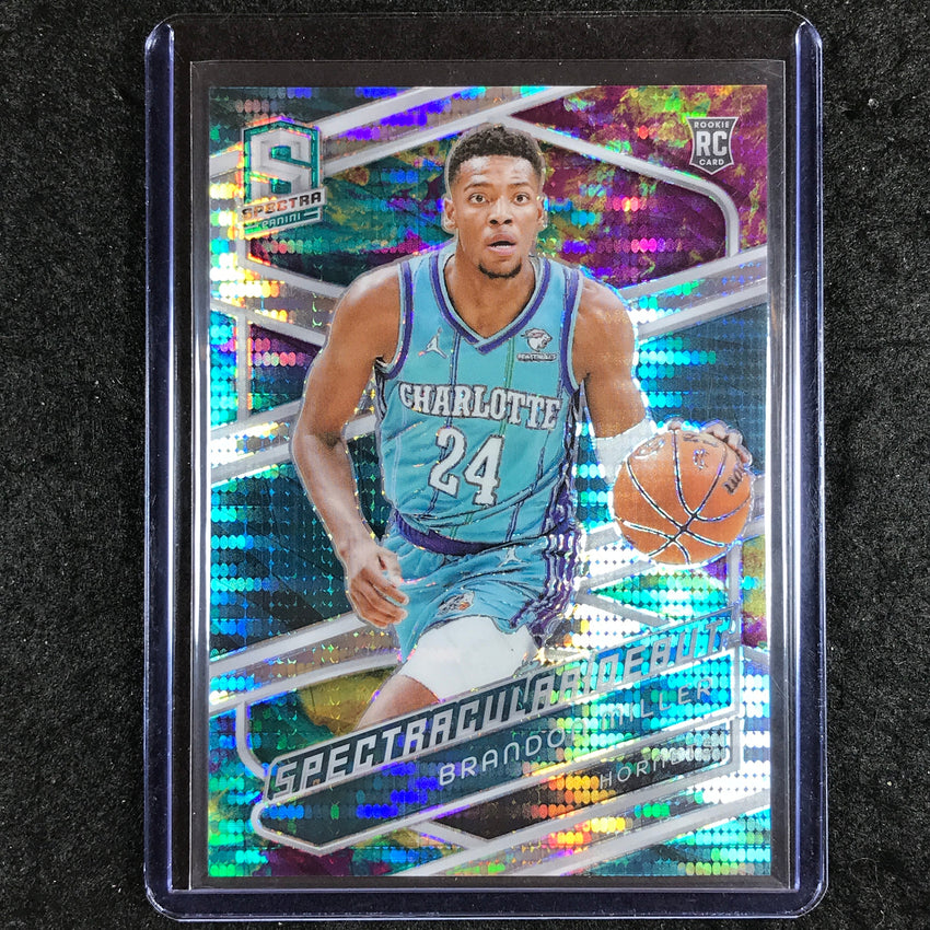 2023-24 Spectra BRANDON MILLER Rookie Spectacular Debut Celestial 74/125 #193