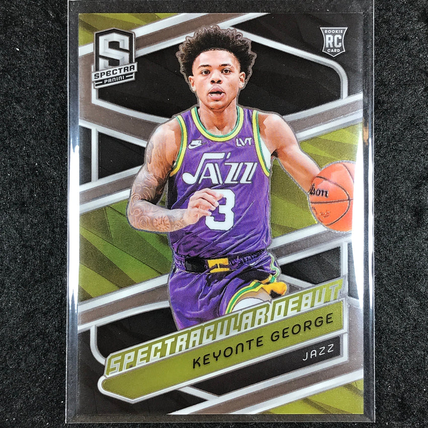 2023-24 Spectra KEYONTE GEORGE Rookie Base Spectacular Debut #182
