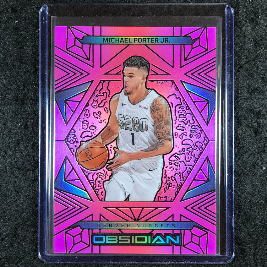 2024-25 Obsidian MICHAEL PORTER JR. Base Pink Flood 6/49 #36