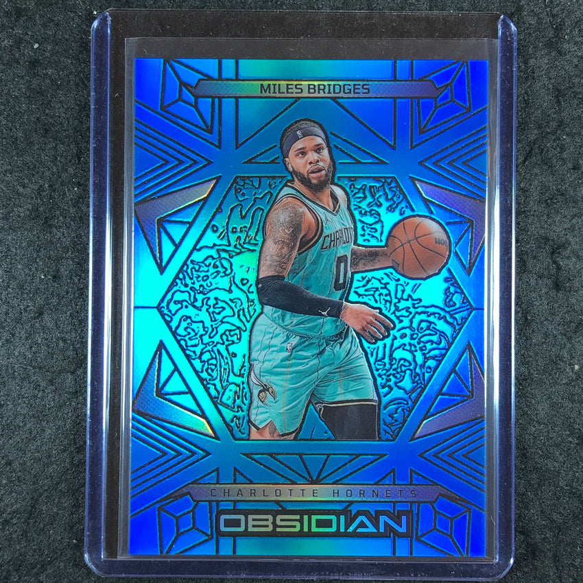 2024-25 Obsidian MILES BRIDGES Base Blue Flood 4/30 #114