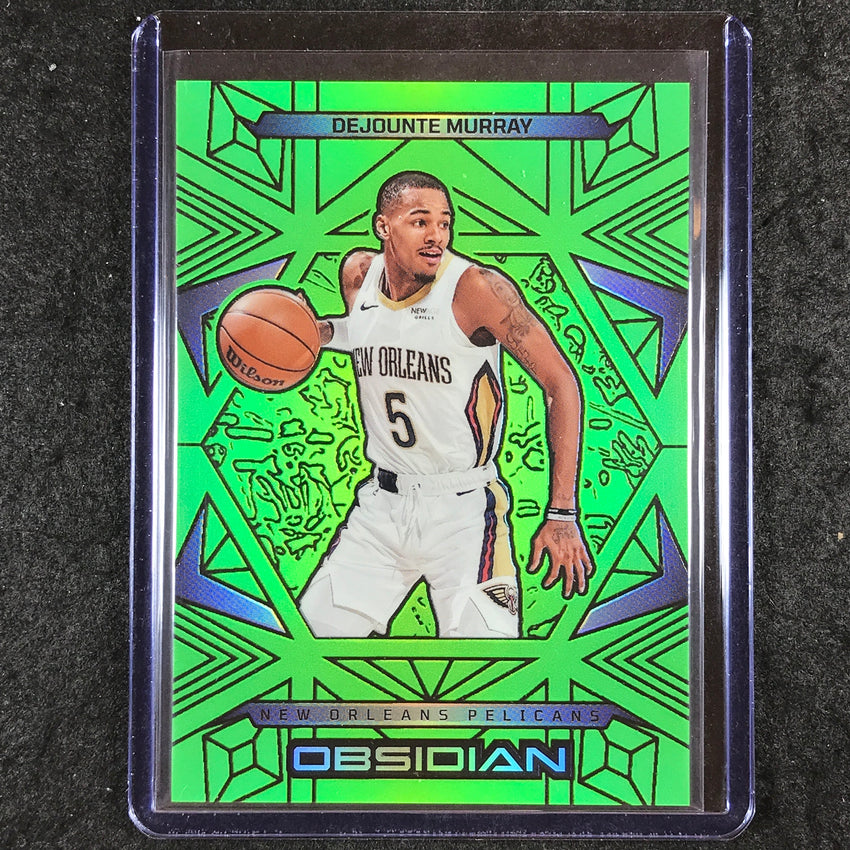 2024-25 Obsidian DEJOUNTE MURRAY Base Green Flood 25/25 #6