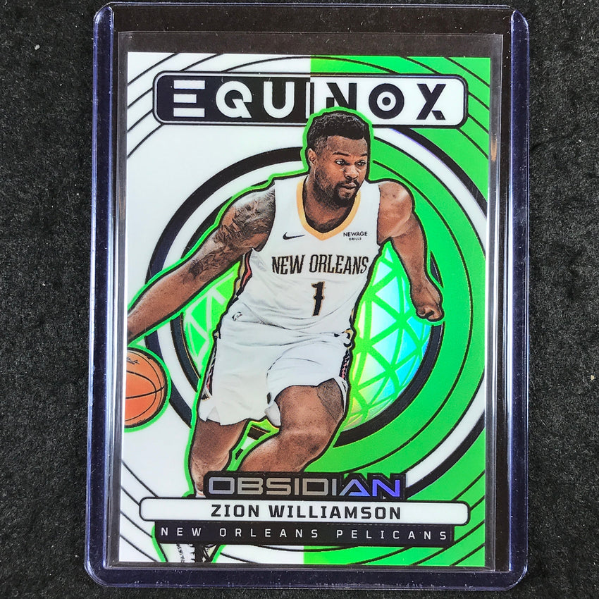 2024-25 Obsidian ZION WILLIAMSON Equinox Green Flood 3/25 #11