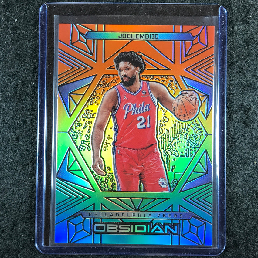 2024-25 Obsidian JOEL EMBIID Base Hot Springs Flood 1/15 #21