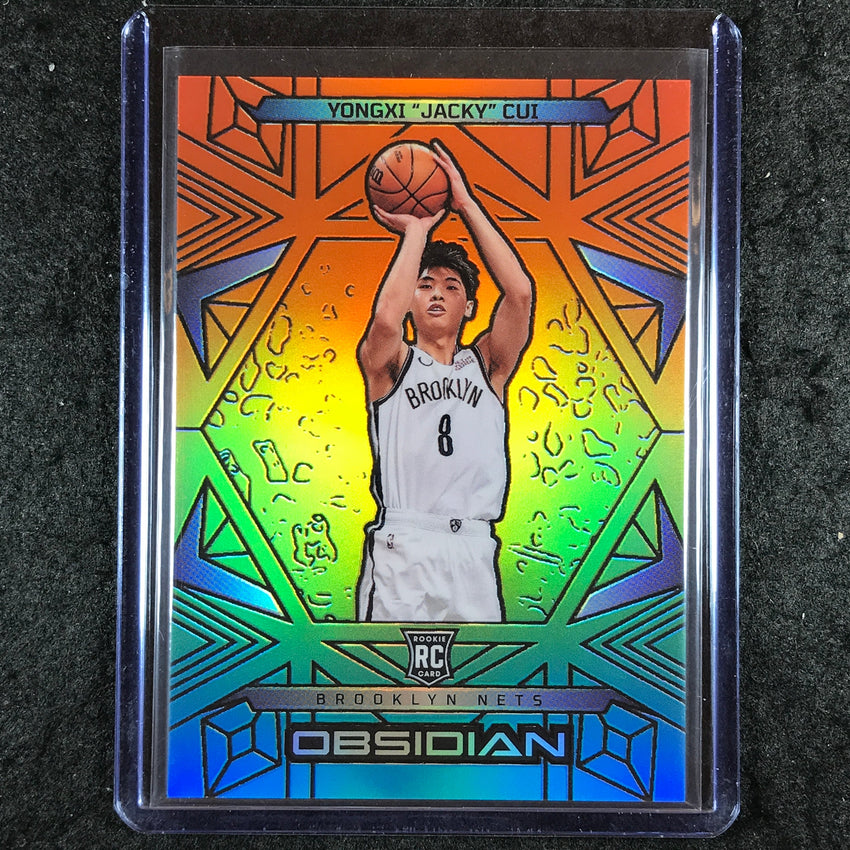 2024-25 Obsidian YONGXI "JACKY" CUI Rookie Base Hot Springs Flood 10/15 #159