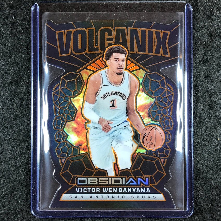 2024-25 Obsidian VICTOR WEMBANYAMA Volcanix Die-Cut SP #1