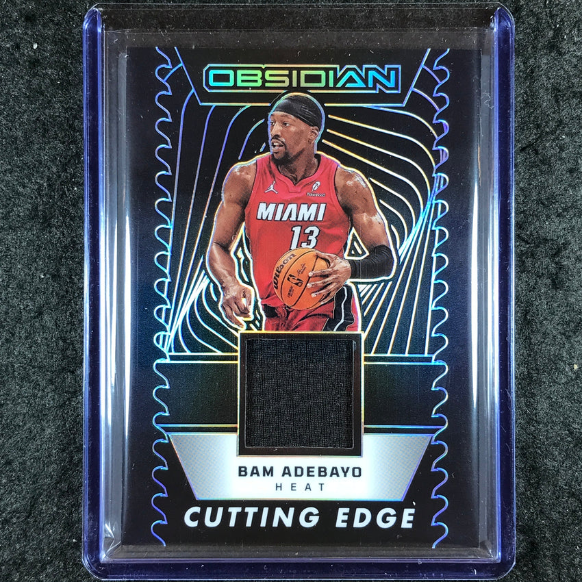2024-25 Obsidian BAM ADEBAYO Cutting Edge Memorabilia Jersey 136/249