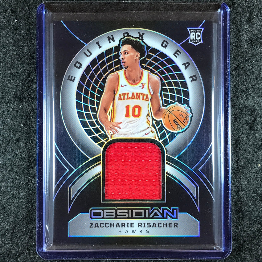 2024-25 Obsidian ZACCHARIE RISACHER Equinox Gear Rookie Jersey Relic 10/249