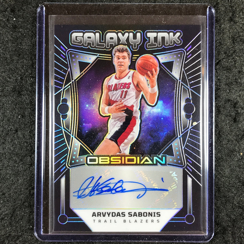 2024-25 Obsidian ARVYDAS SABONIS Galaxy Ink Auto 28/149