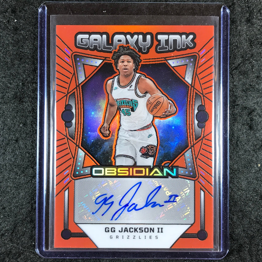 2024-25 Obsidian GG JACKSON II Galaxy Ink Auto Orange Flood 73/99