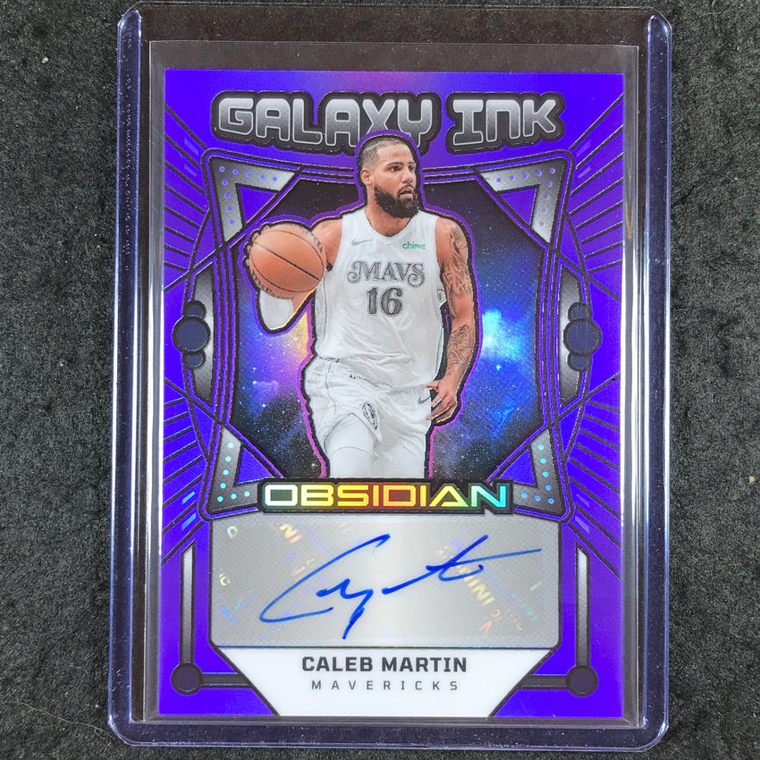 2024-25 Obsidian CALEB MARTIN Galaxy Ink Auto Purple Flood 1/49