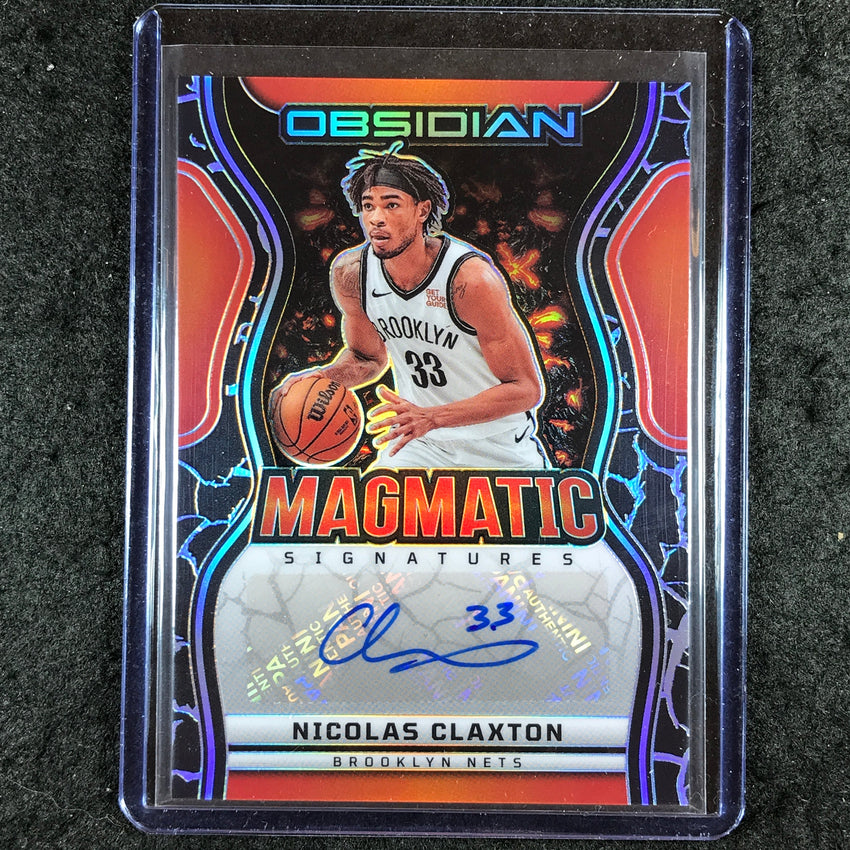 2024-25 Obsidian NICOLAS CLAXTON Magmatic Signatures Auto 99/149