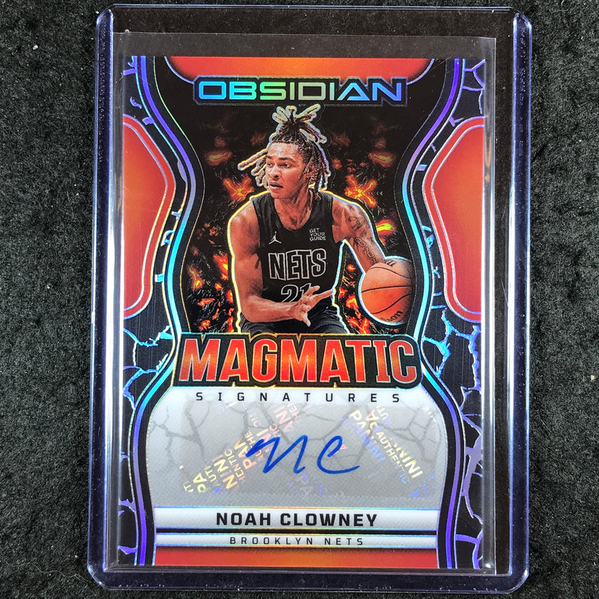 2024-25 Obsidian NOAH CLOWNEY Magmatic Signatures Auto 75/149