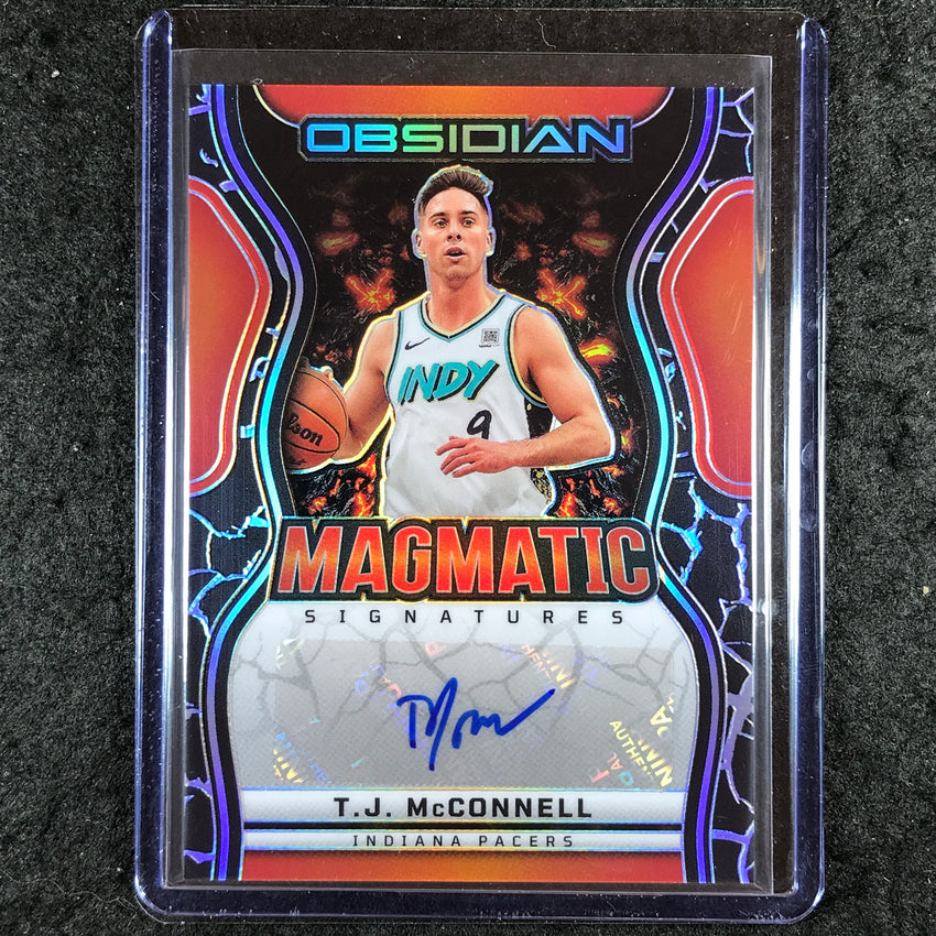 2024-25 Obsidian T.J. MCCONNELL Magmatic Signatures Auto 52/149